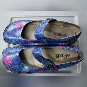 Alegria Paloma PRO Kaleidoscope Mary Jane Clogs Size 41EU/8.5US